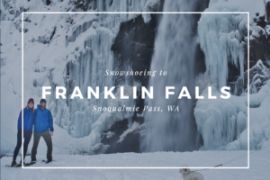 Franklin falls snowshoe