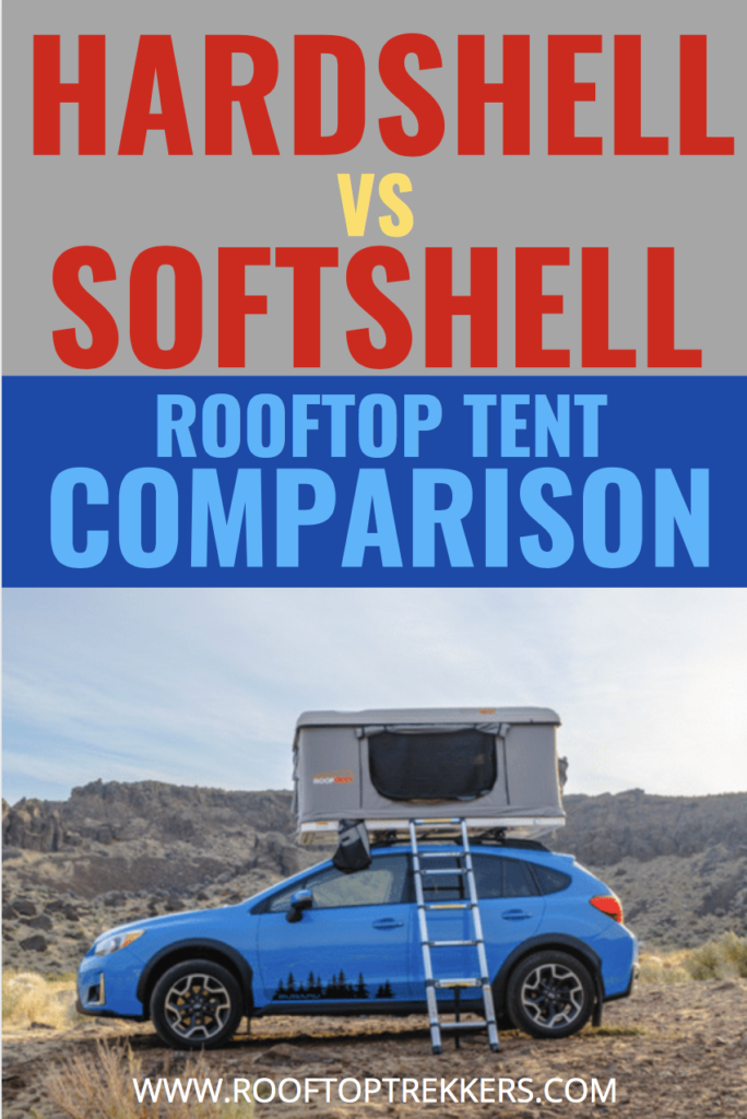 hard shell vs soft shell roof top tent