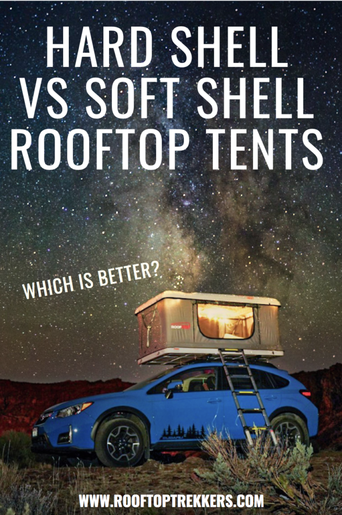hard vs soft shell roof top tent