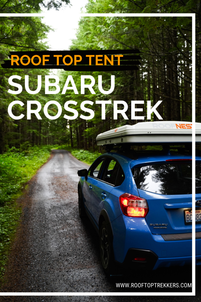 crosstrek roof top tent
