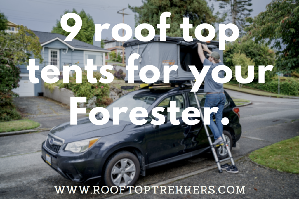 forester roof top tent